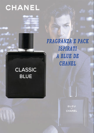 Profumo Uomo Classic Blue 100ml - Eau de Parfum.