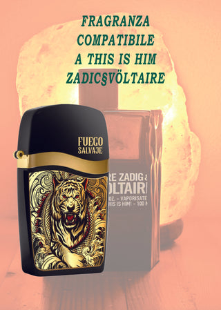 Profumo Uomo Fuego Salvaje 100ml - Eau de Toilette.