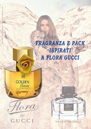 Profumo Donna Golden Flower 100ml - Eau de Parfum.