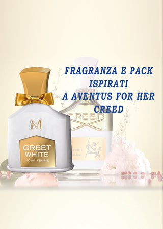 Profumo Donna Greet White 100ml - Eau de Parfum.