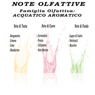 Profumo Uomo Gio's Aqua 50ml - Eau de Parfum