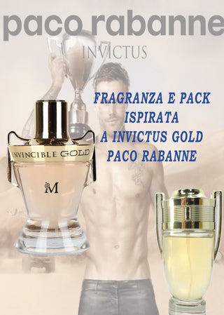 Profumo Uomo Invincible Invincible Gold 100ml - Eau de Toilette.