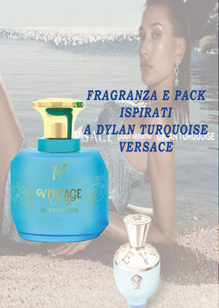 Profumo Donna Vintage Deep Turquoise 100ml - Eau de Parfum